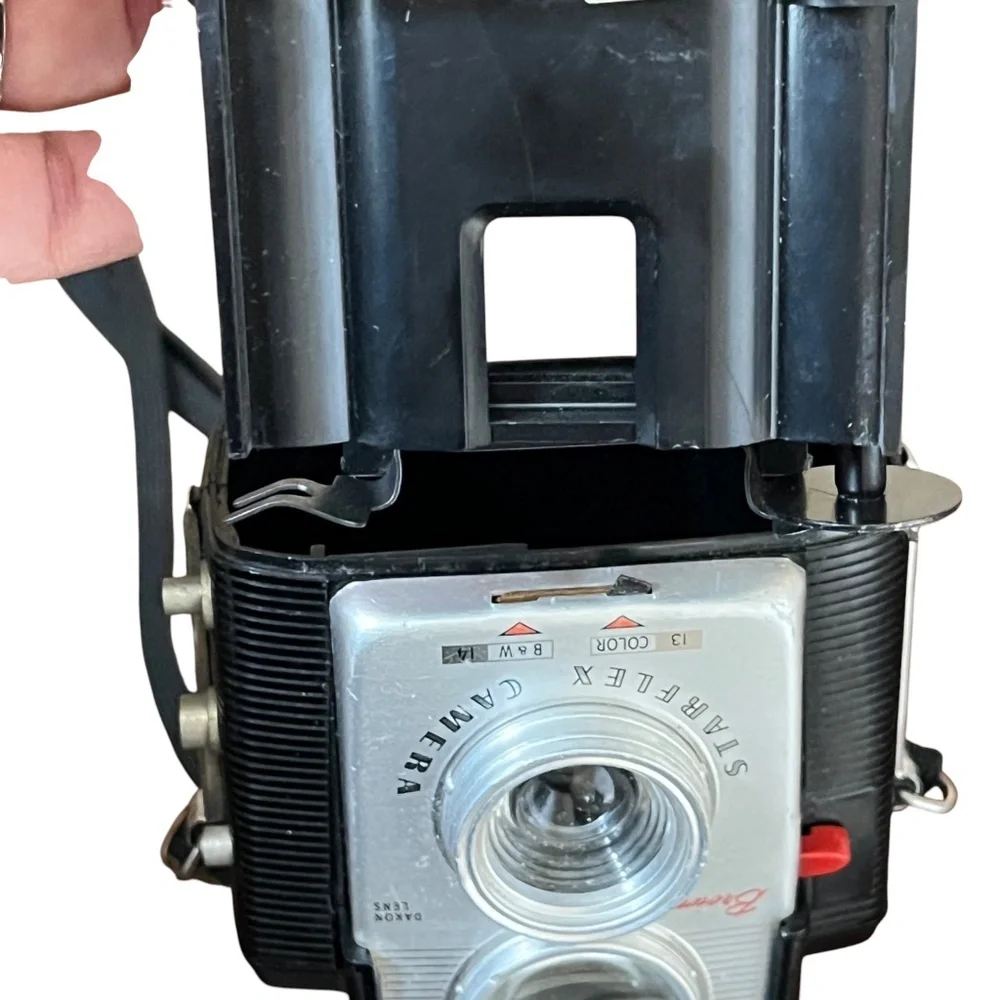 Vintage Kodak Brownie Starflex TLR Camera Dakon Lens 1950s 1960s